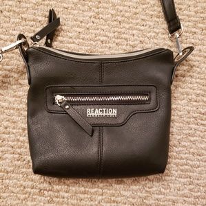 Reaction Kenneth Cole black crossbody purse